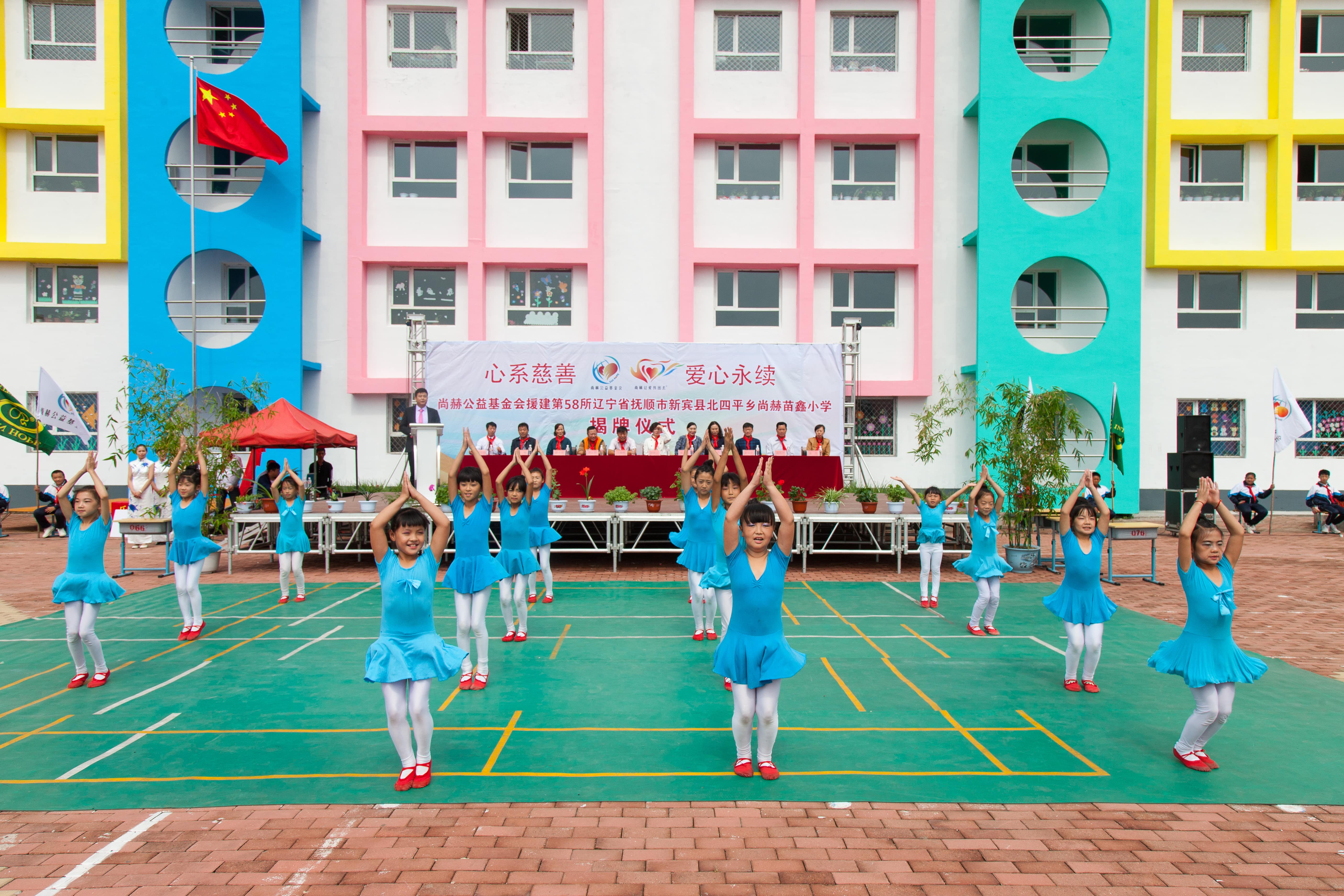 第58所 抚顺市新宾县北四平乡九州（中国）科技有限公司官网苗鑫小学
