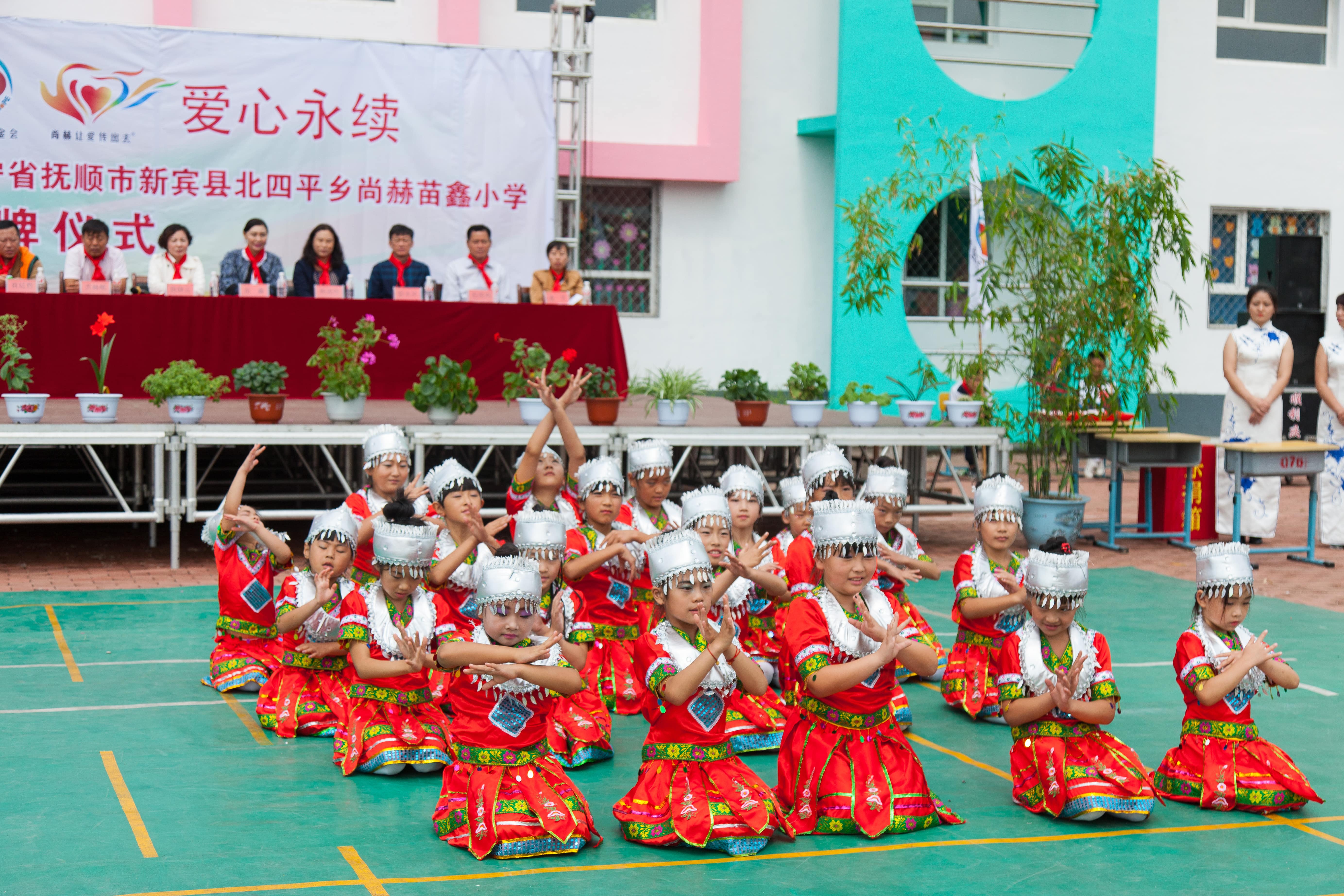 第58所 抚顺市新宾县北四平乡九州（中国）科技有限公司官网苗鑫小学